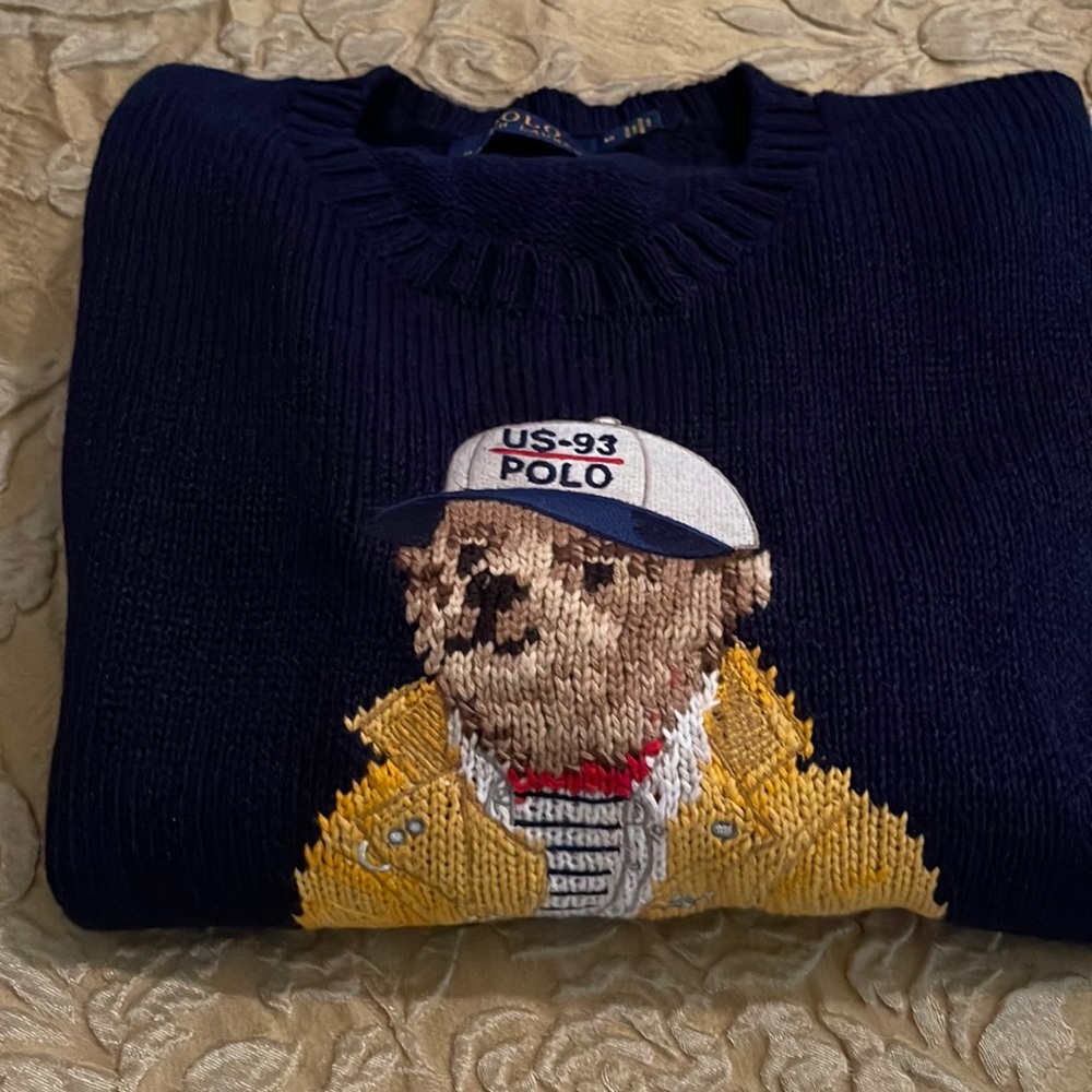 POLO RALPH LAUREN BEAR SWEATER